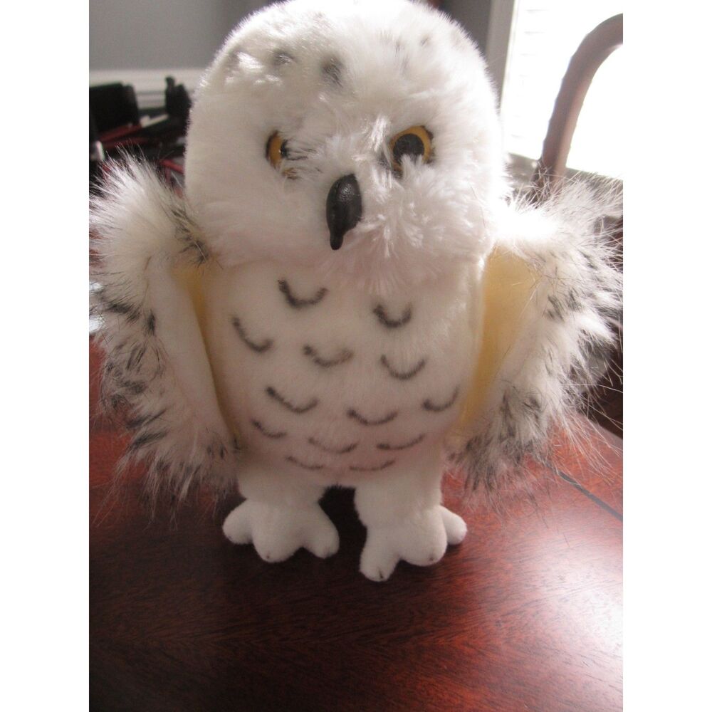 ADORABLE STANDING PLUSH SNOWY OWL BY DOUGLAS THE CUDDLE TOY 10" PERFECT